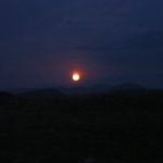Moonrise over Sleeping Beauty